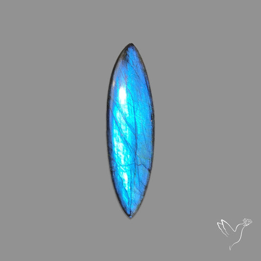 Deep Blue Labradorite Cabochon