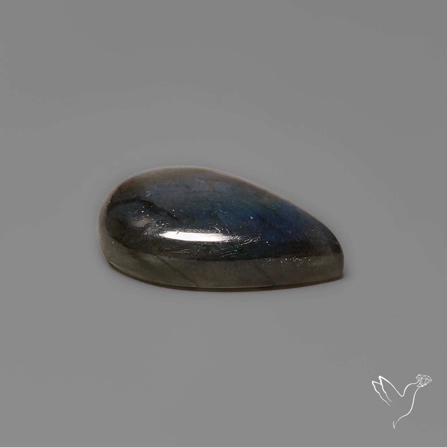 Deep Blue Labradorite Cabochon