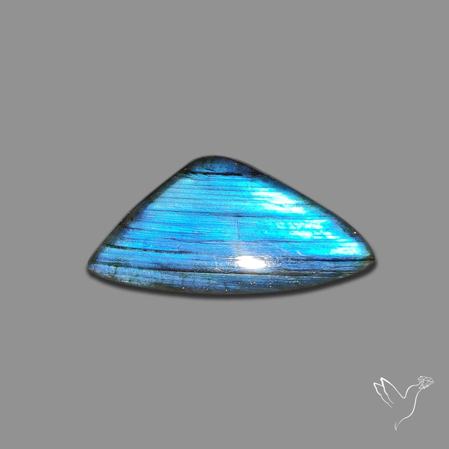 Deep Blue Labradorite Cabochon