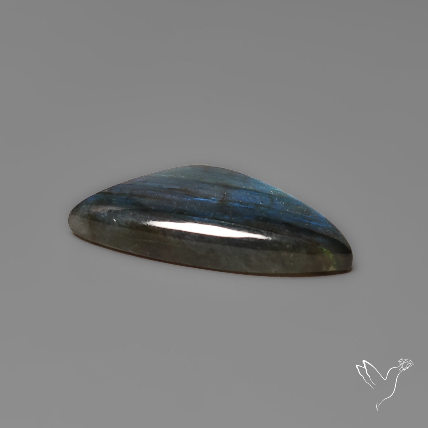 Deep Blue Labradorite Cabochon