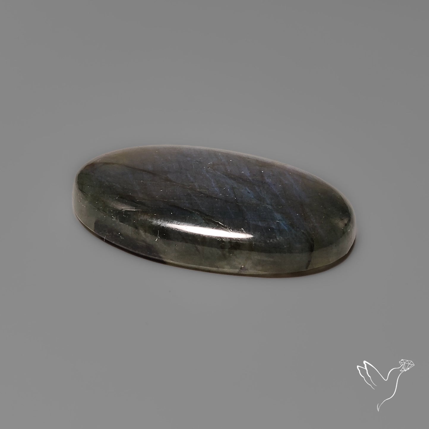 Deep Blue Labradorite Cabochon
