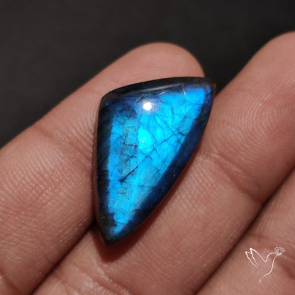 Deep Blue Labradorite Cabochon