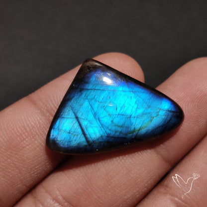 Deep Blue Labradorite Cabochon