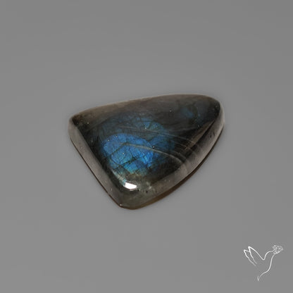 Deep Blue Labradorite Cabochon