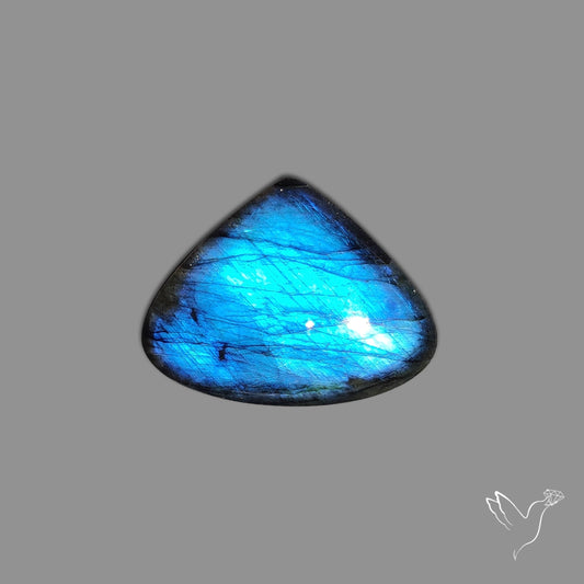 Deep Blue Labradorite Cabochon