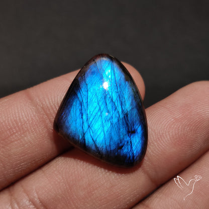 Deep Blue Labradorite Cabochon