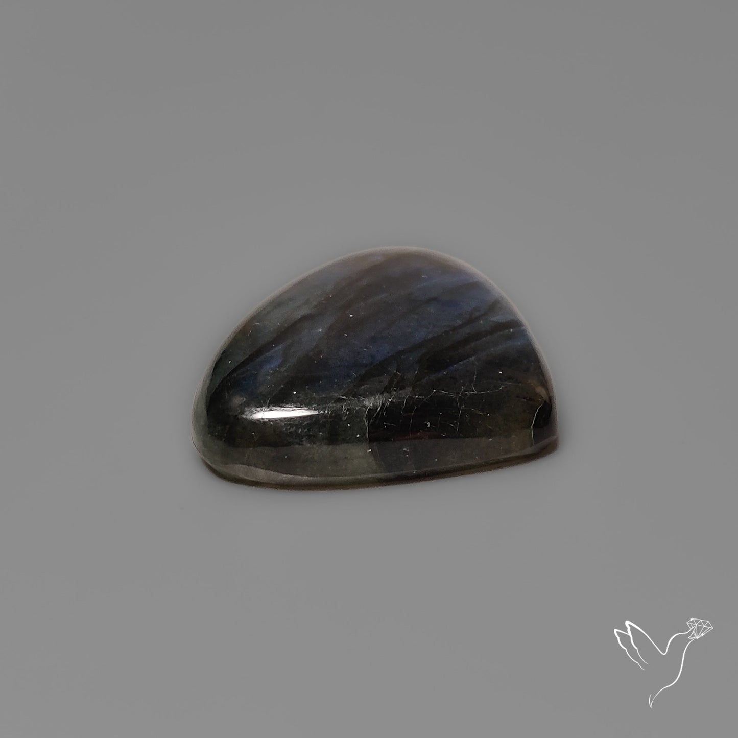 Deep Blue Labradorite Cabochon