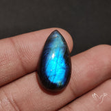 Deep Blue Labradorite Cabochon