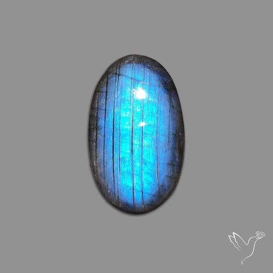 Deep Blue Labradorite Cabochon