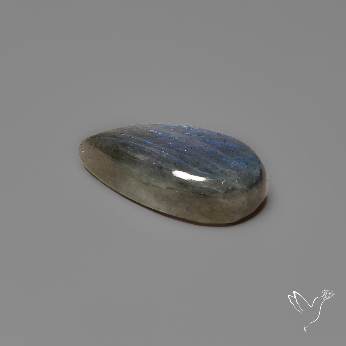 Deep Blue Labradorite Cabochon