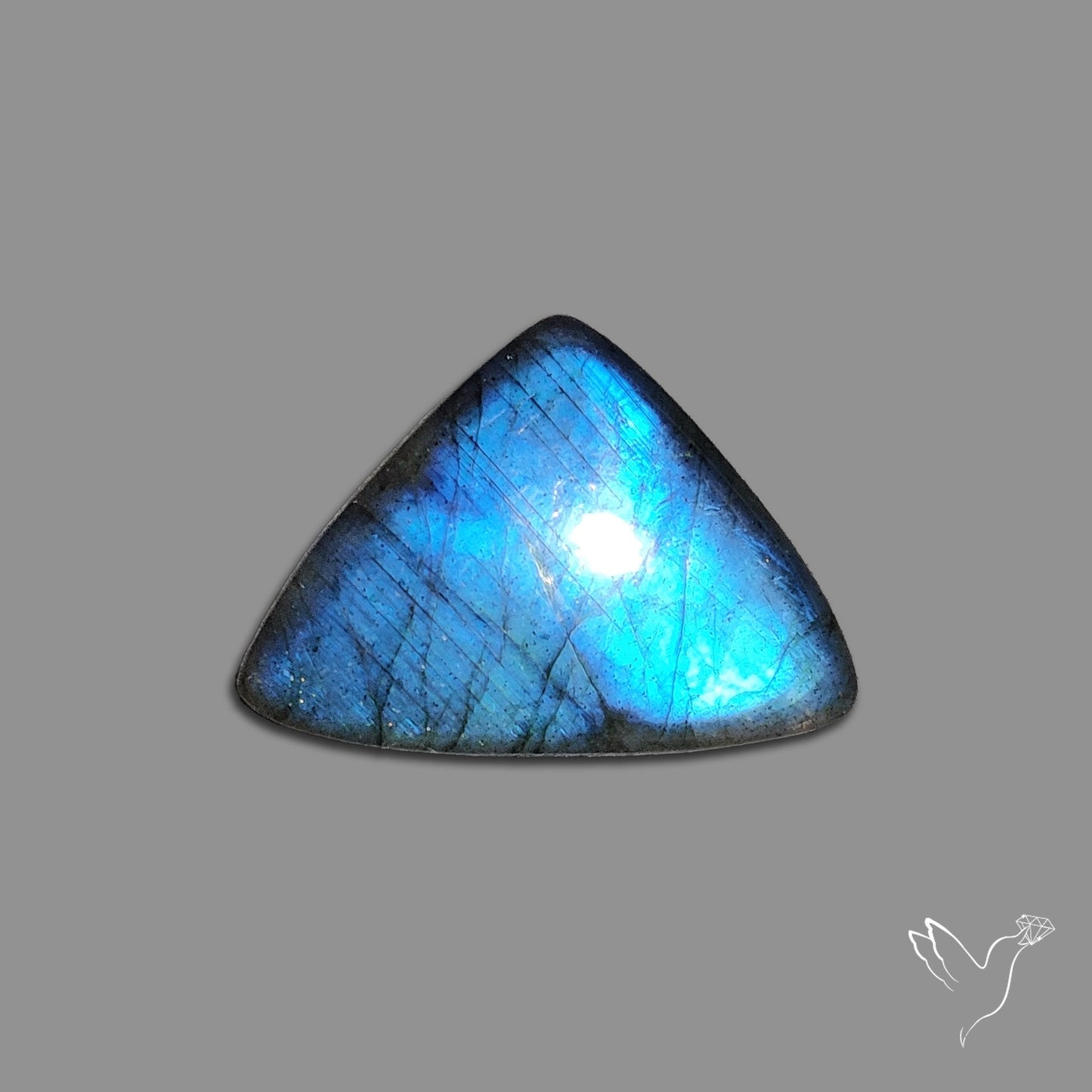 Deep Blue Labradorite Cabochon