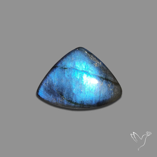 Deep Blue Labradorite Cabochon