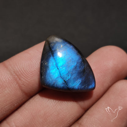 Deep Blue Labradorite Cabochon