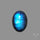 Deep Blue Labradorite Cabochon