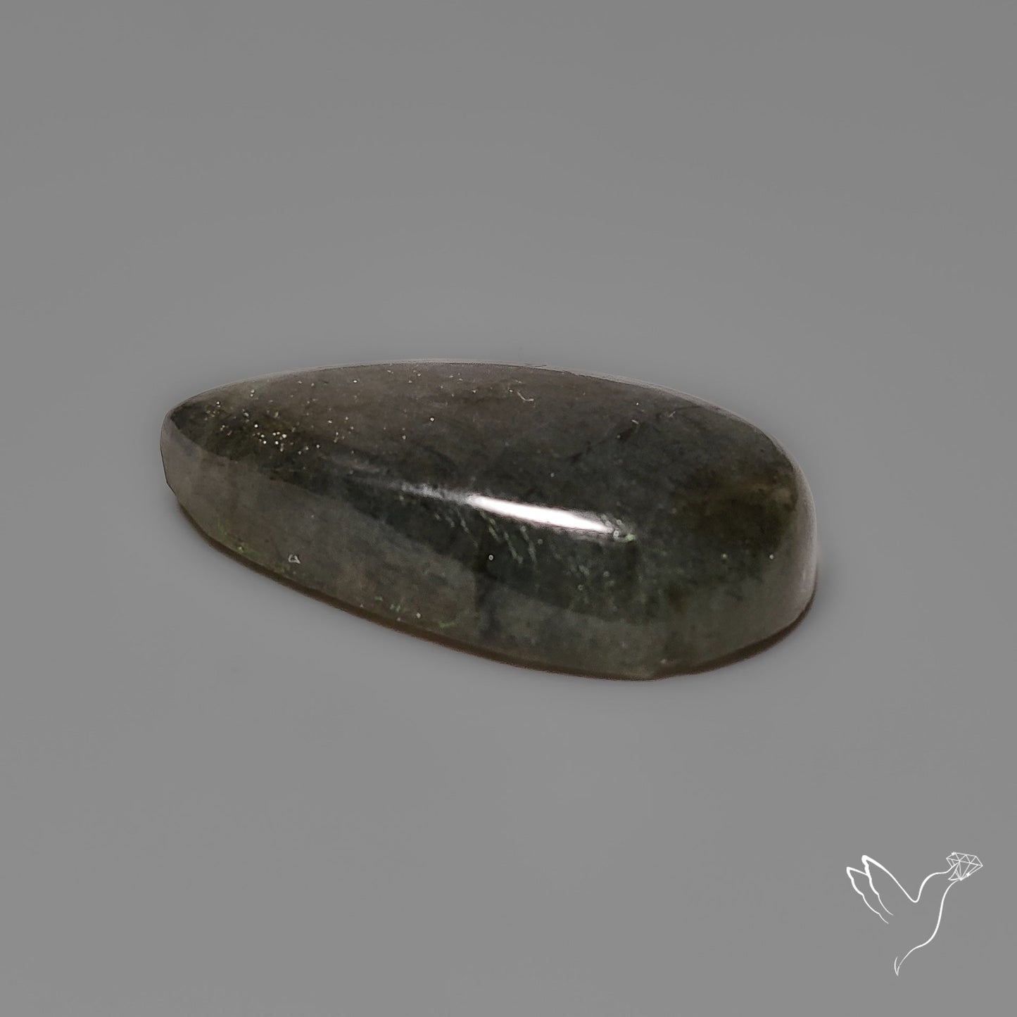 Deep Blue Labradorite Cabochon