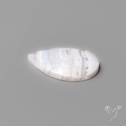 Rose Cut Blue Lace Agate