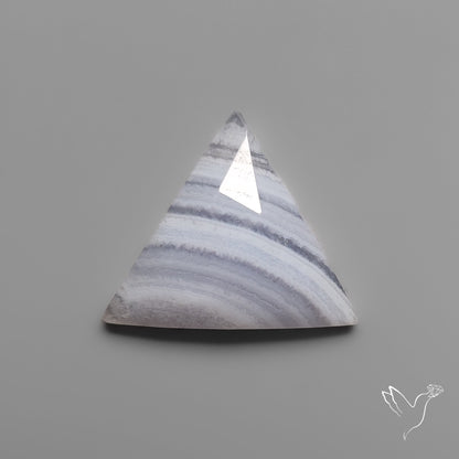 Rose Cut Blue Lace Agate