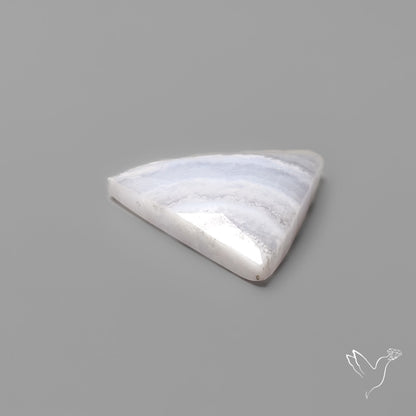 Rose Cut Blue Lace Agate
