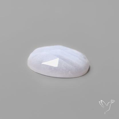 Rose Cut Blue Lace Agate