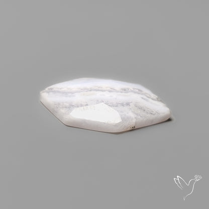 Rose Cut Blue Lace Agate