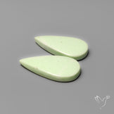 Lemon Chrysoprase Pair