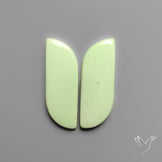 Lemon Chrysoprase Pair