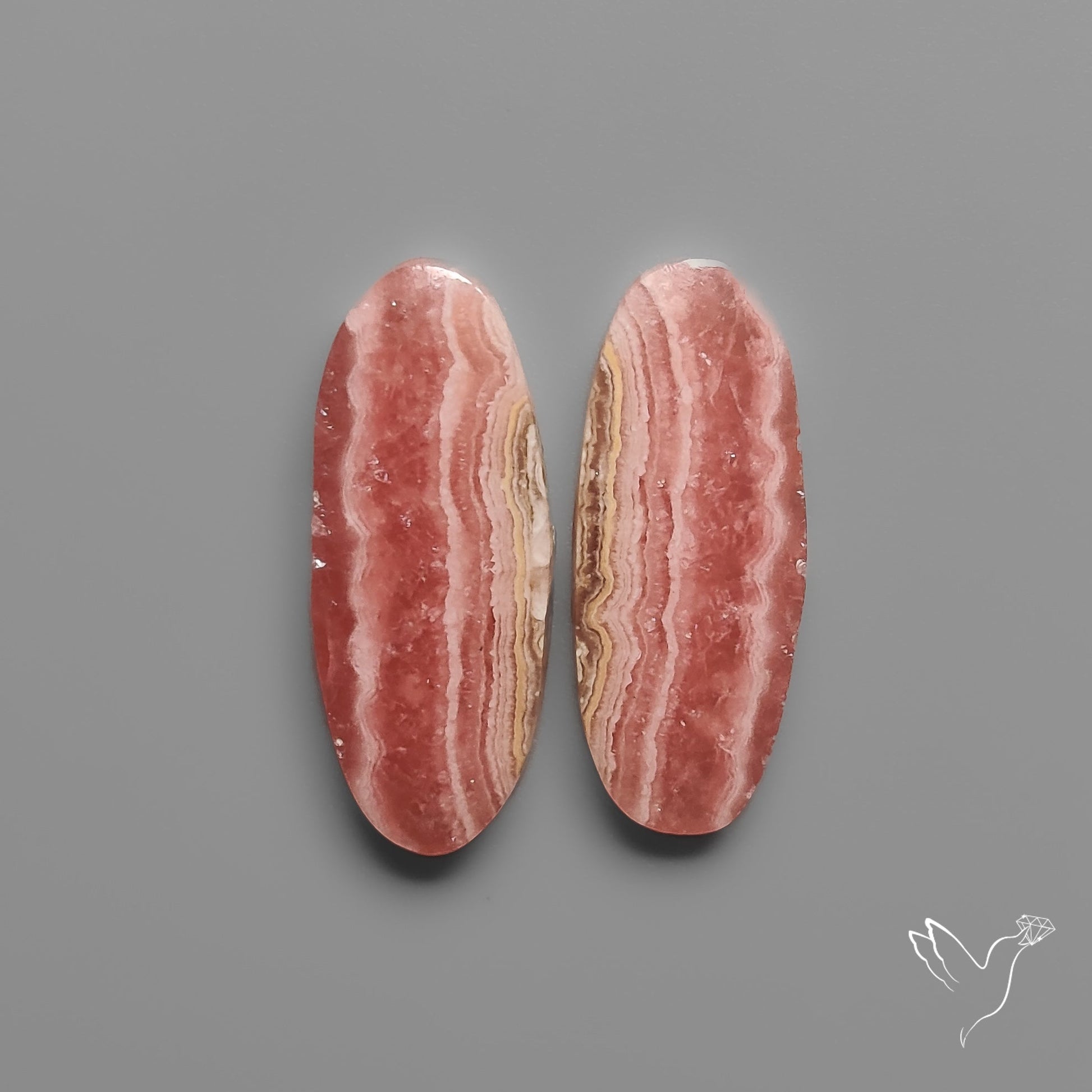 Rhodochrosite Pair