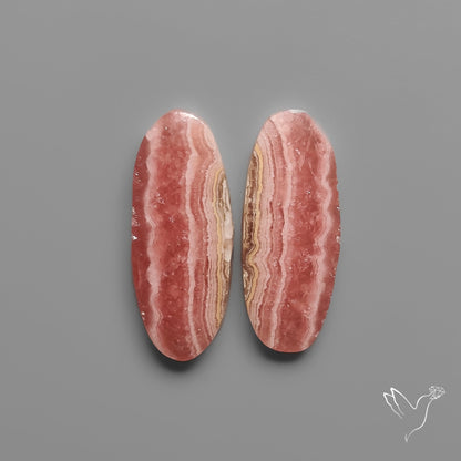 Rhodochrosite Pair