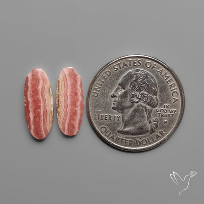 Rhodochrosite Pair
