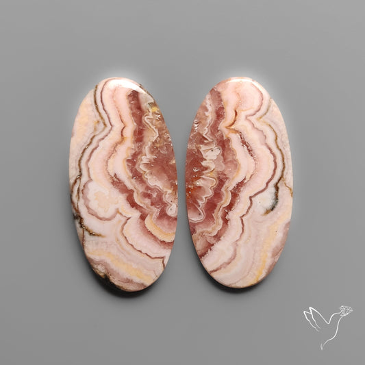 Rhodochrosite Pair