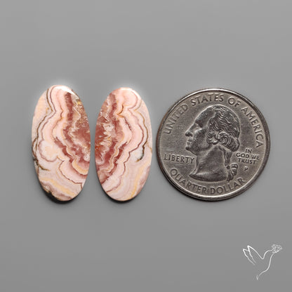 Rhodochrosite Pair
