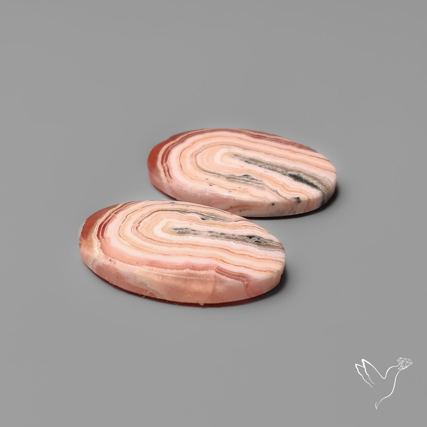 Rhodochrosite Pair