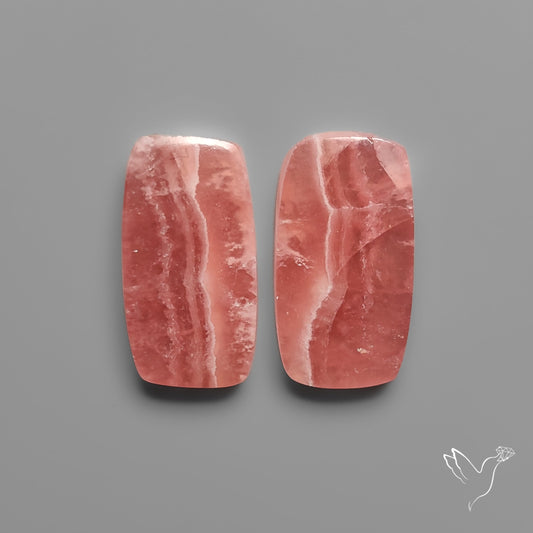 Rhodochrosite Pair