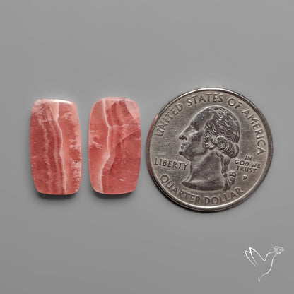 Rhodochrosite Pair