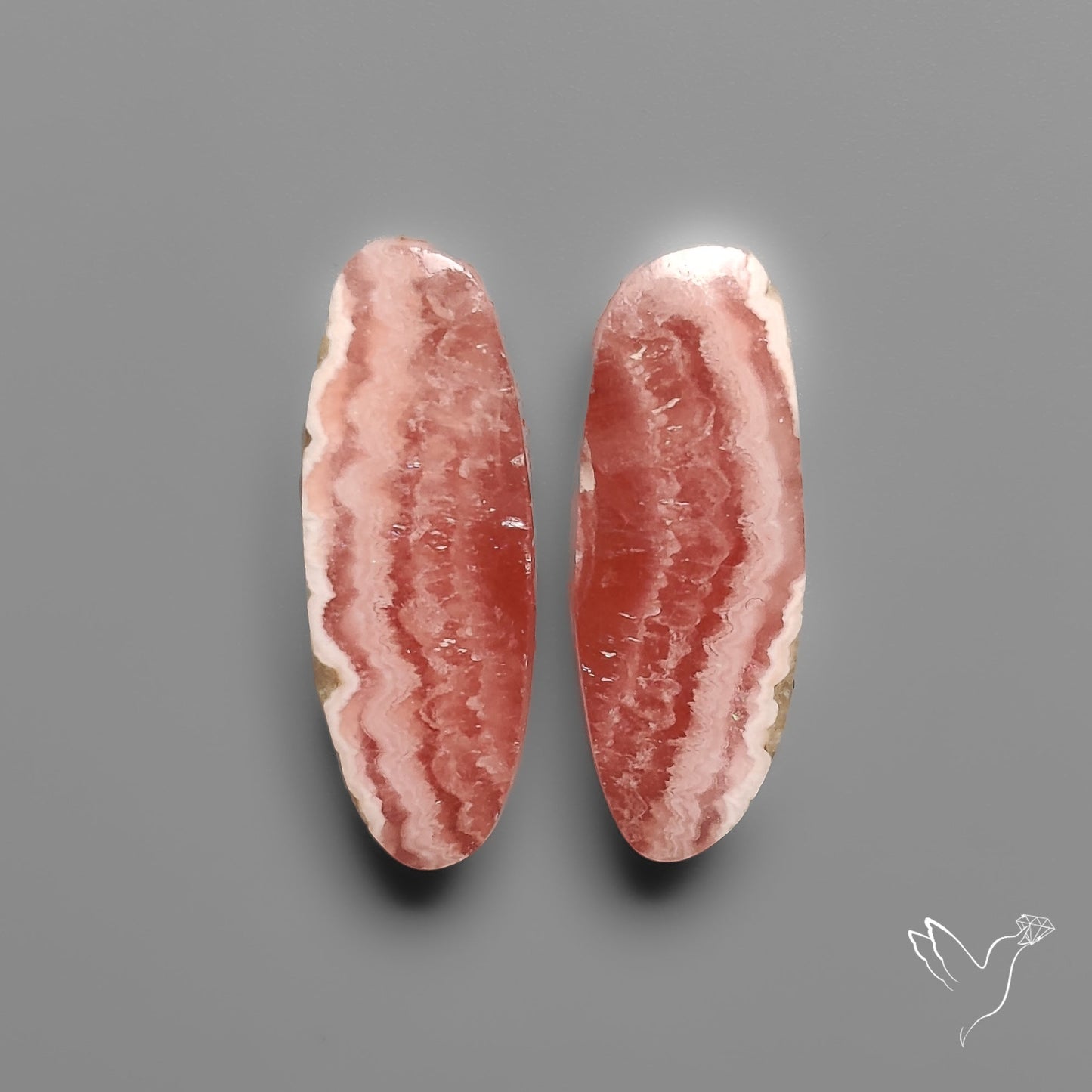 Rhodochrosite Pair