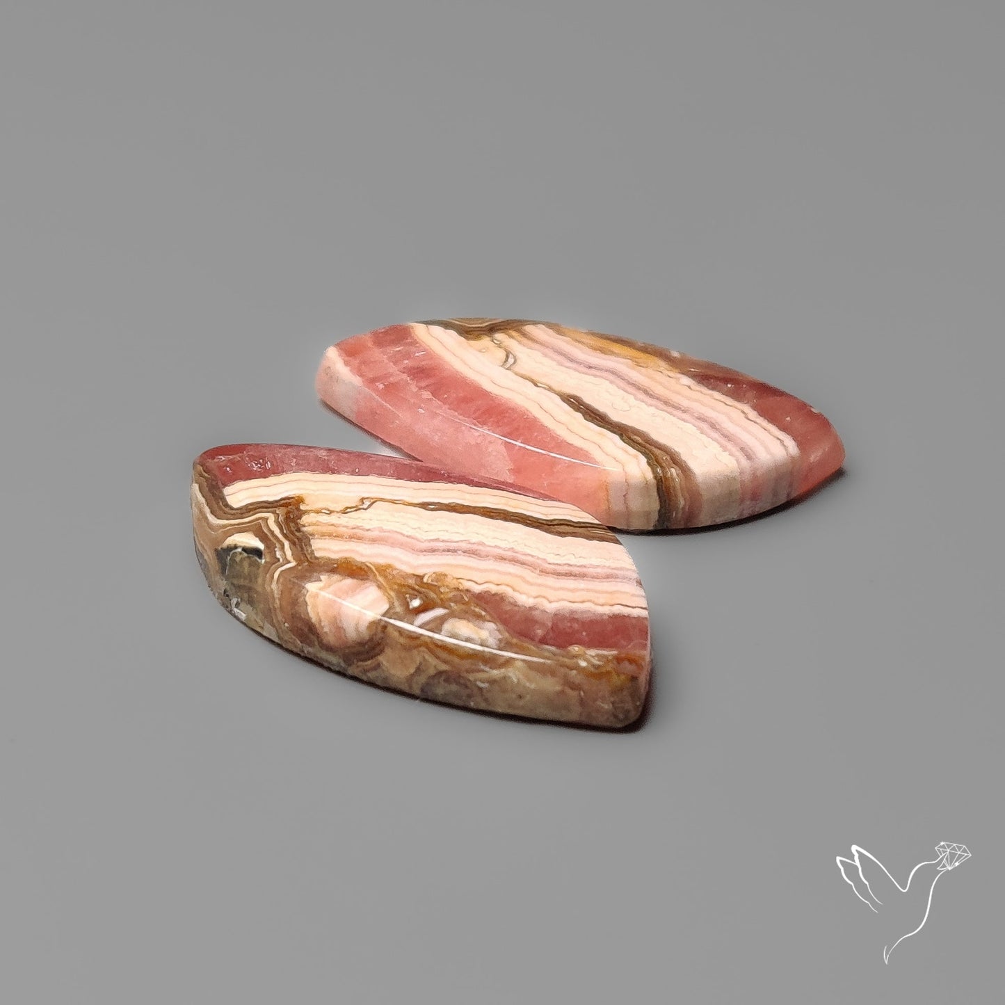 Rhodochrosite Pair