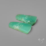 Gemmy Chrysoprase Pair