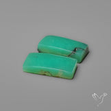 Gemmy Chrysoprase Pair