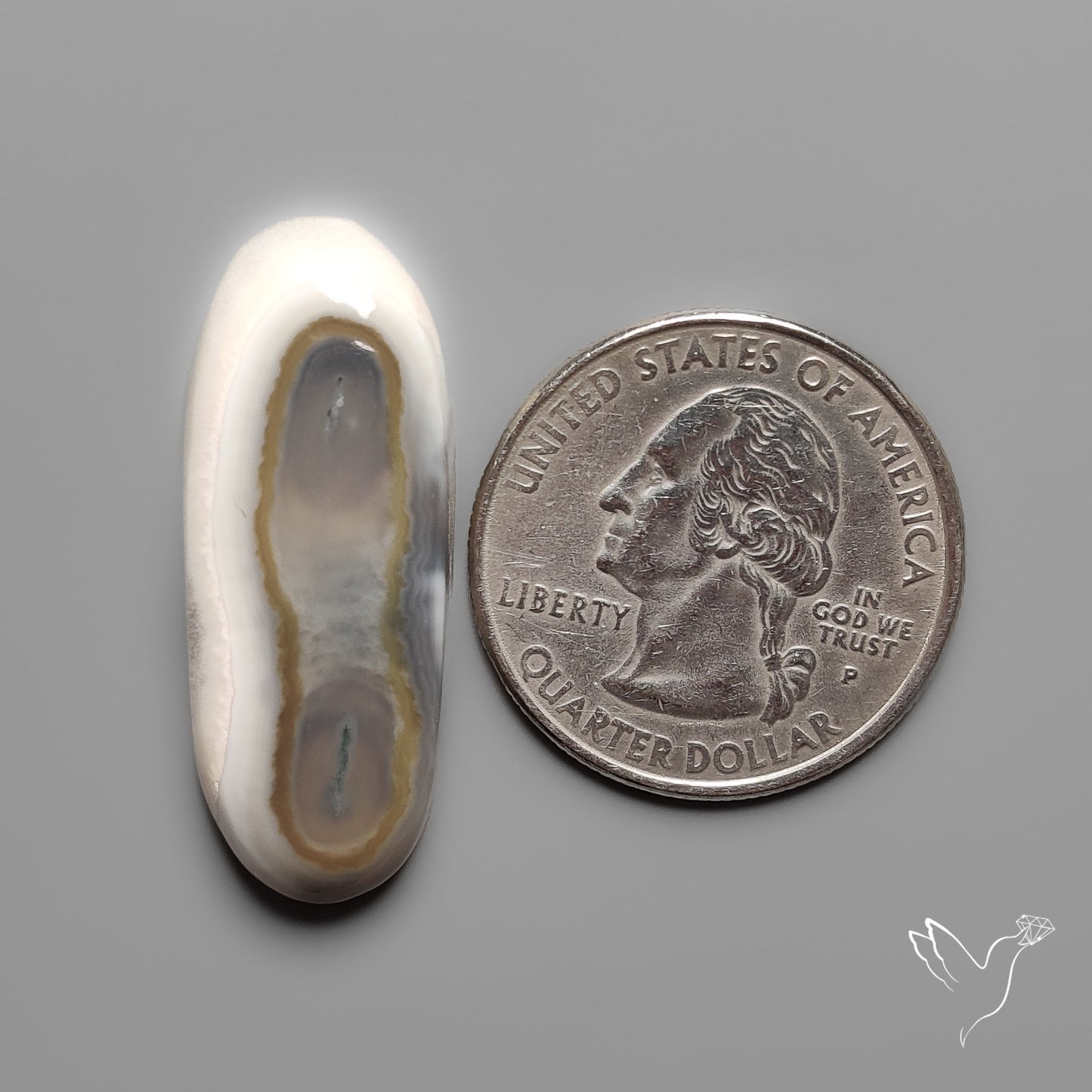 Shiva Eye Solar Quartz Cabochon