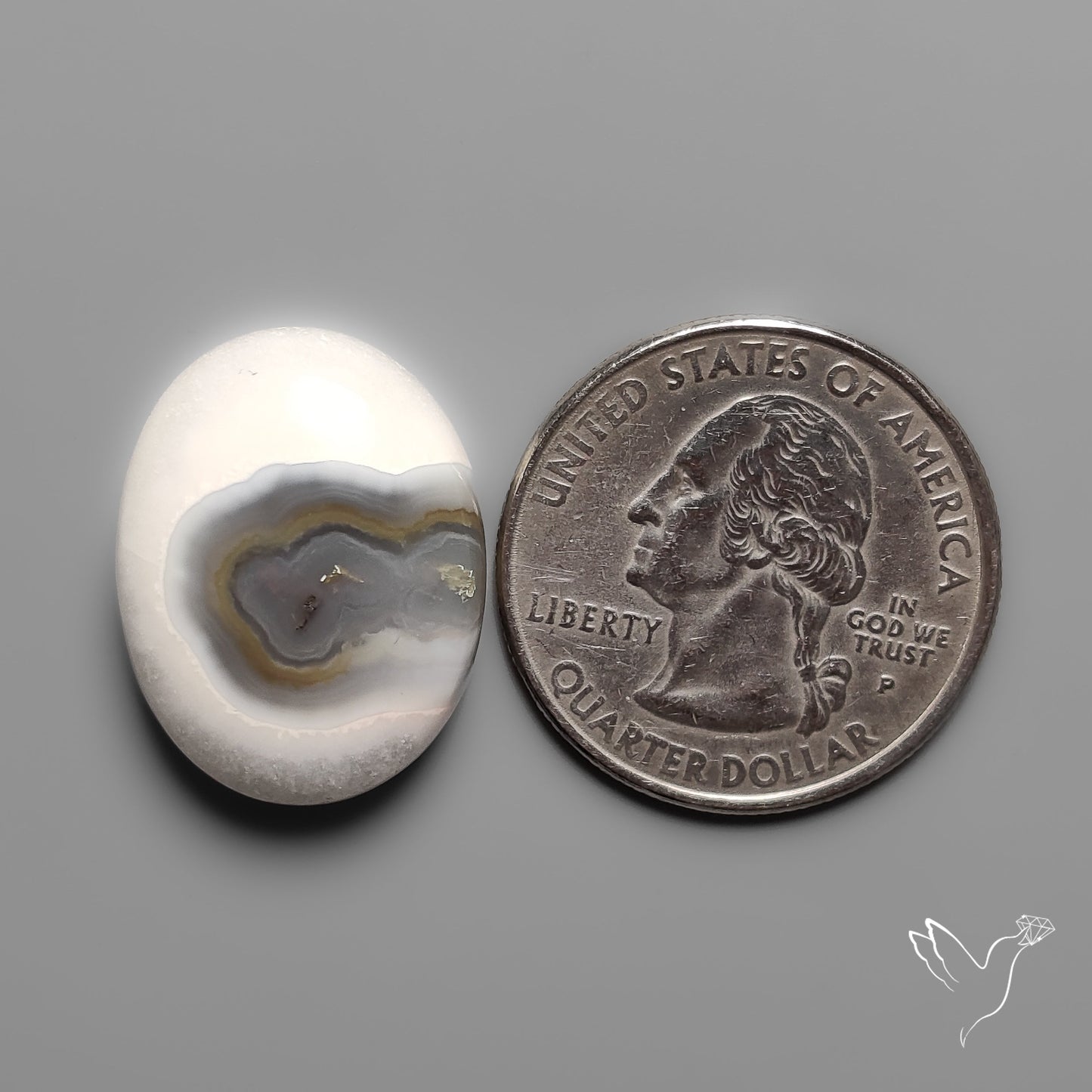 Shiva Eye Solar Quartz Cabochon