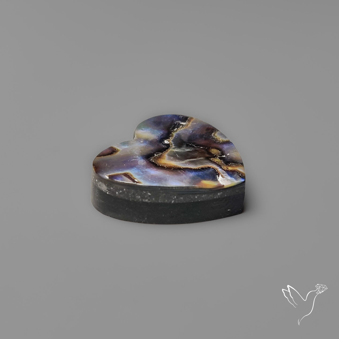 Abalone Shell Heart