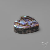 Abalone Shell Heart