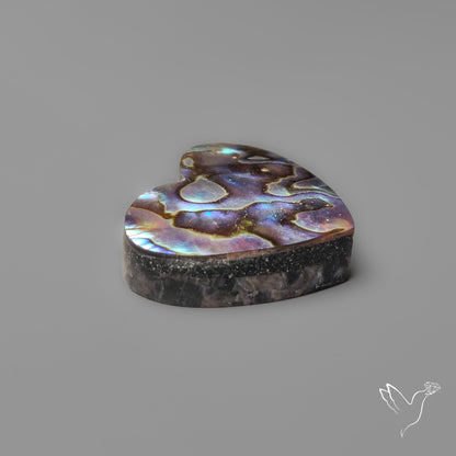 Abalone Shell Heart