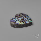 Abalone Shell Heart