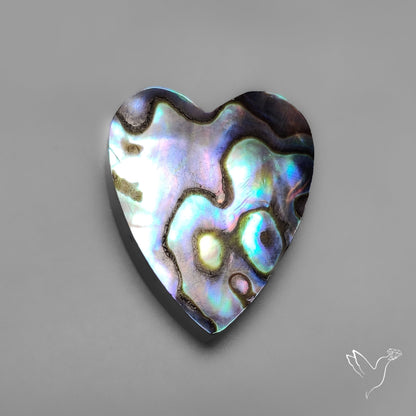 Abalone Shell Heart