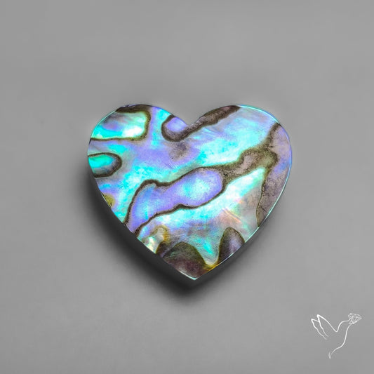 Abalone Shell Heart