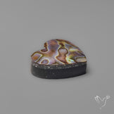 Abalone Shell Heart