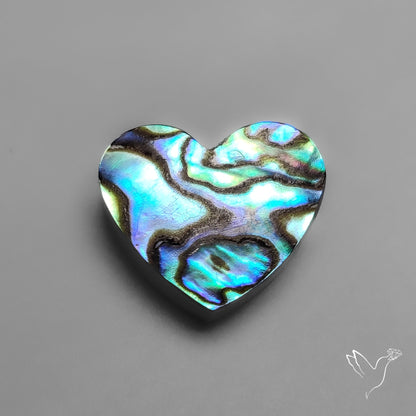 Abalone Shell Heart