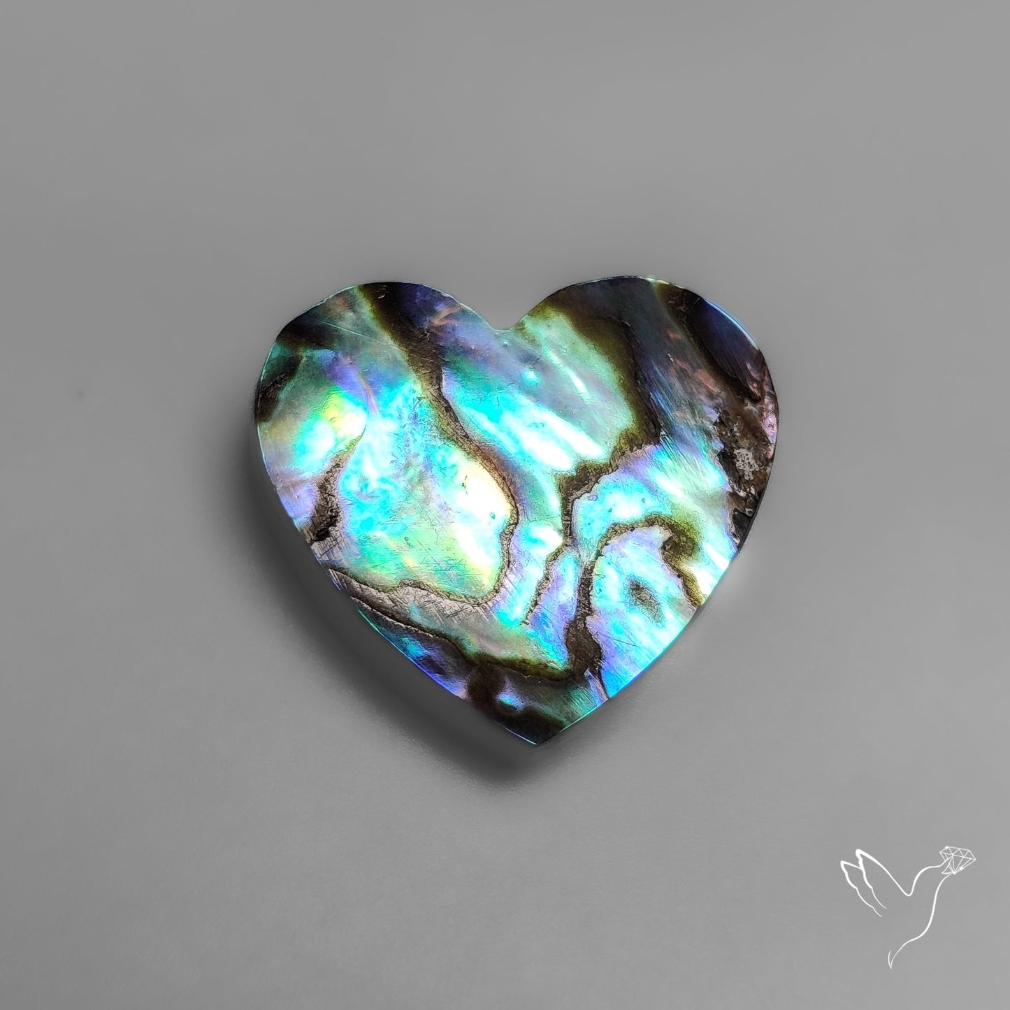 Abalone Shell Heart
