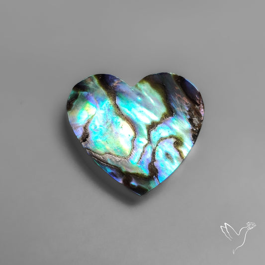 Abalone Shell Heart